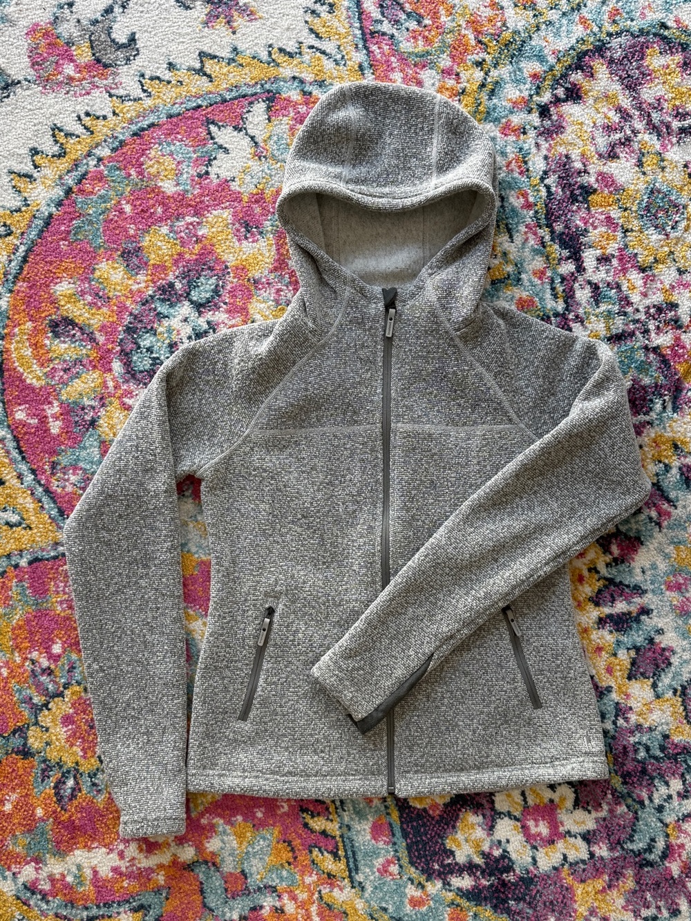 SmartWool Hudson Trail Zip Hoodie Sweater Jacket - Women's Size Small
